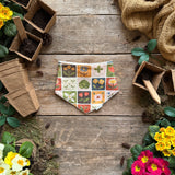 Patchwork Blooms Dribble Bib