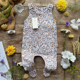 Petal Breeze Footed Romper
