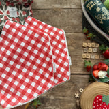Picnic Check Dribble Bib