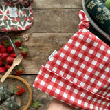 Picnic Check Knotted Hats