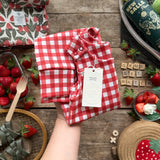 Picnic Check Long Romper