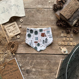 Pine And Paddle Dribble Bib