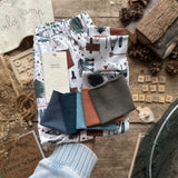 Pine And Paddle Printed Snood