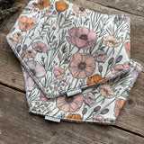 Poppy Field Dribble Bib | SALE