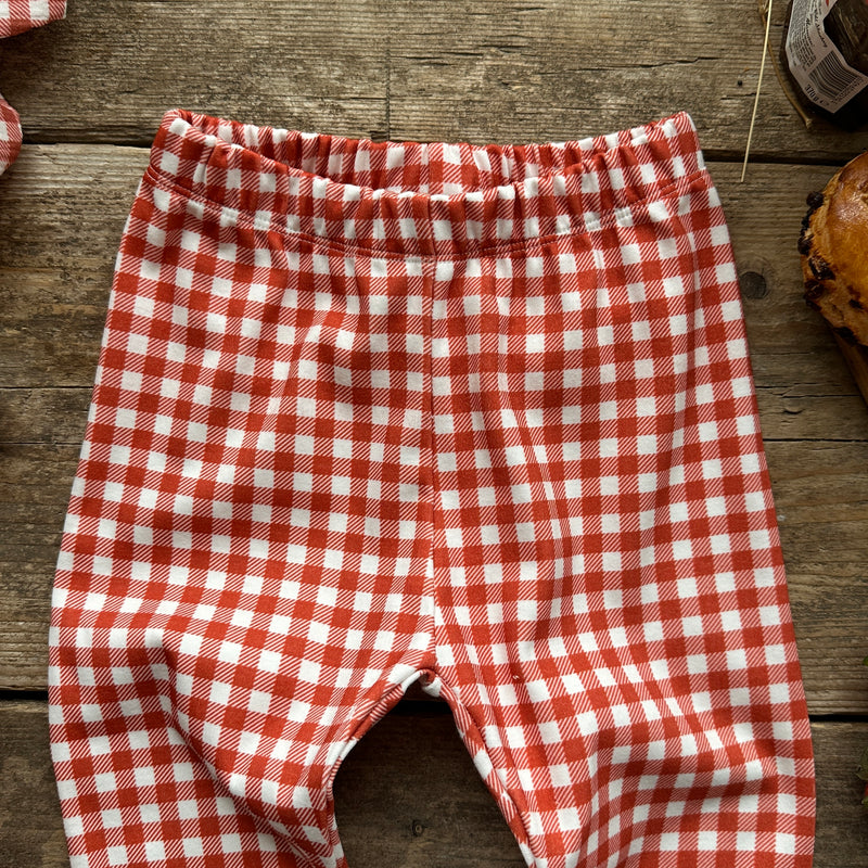 PERFECTLY IMPERFECT | Leggings | Red Gingham
