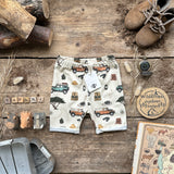 Safari Slim Rolled Shorts | Ready To Post