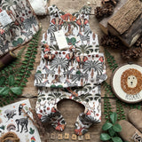 Safari Storybook Dribble Bib