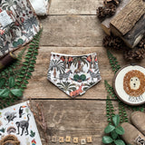 Safari Storybook Dribble Bib