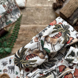 Safari Storybook Footed Romper