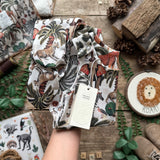 Safari Storybook Footed Romper