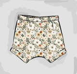 Sage Floral Shorts | Ready To Post