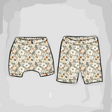 Sage Floral Shorts | Ready To Post