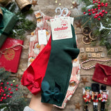 Santa Stripe (2024) Long Romper | Ready To Post