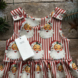 Red Santa Stripe Dress
