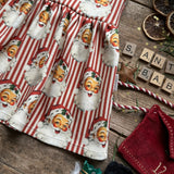 Red Santa Stripe Dress