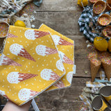 Scoops Of Sunshine Dribble Bib