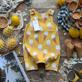 Scoops Of Sunshine Short Romper
