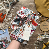 Seaview Sketches Footed Romper