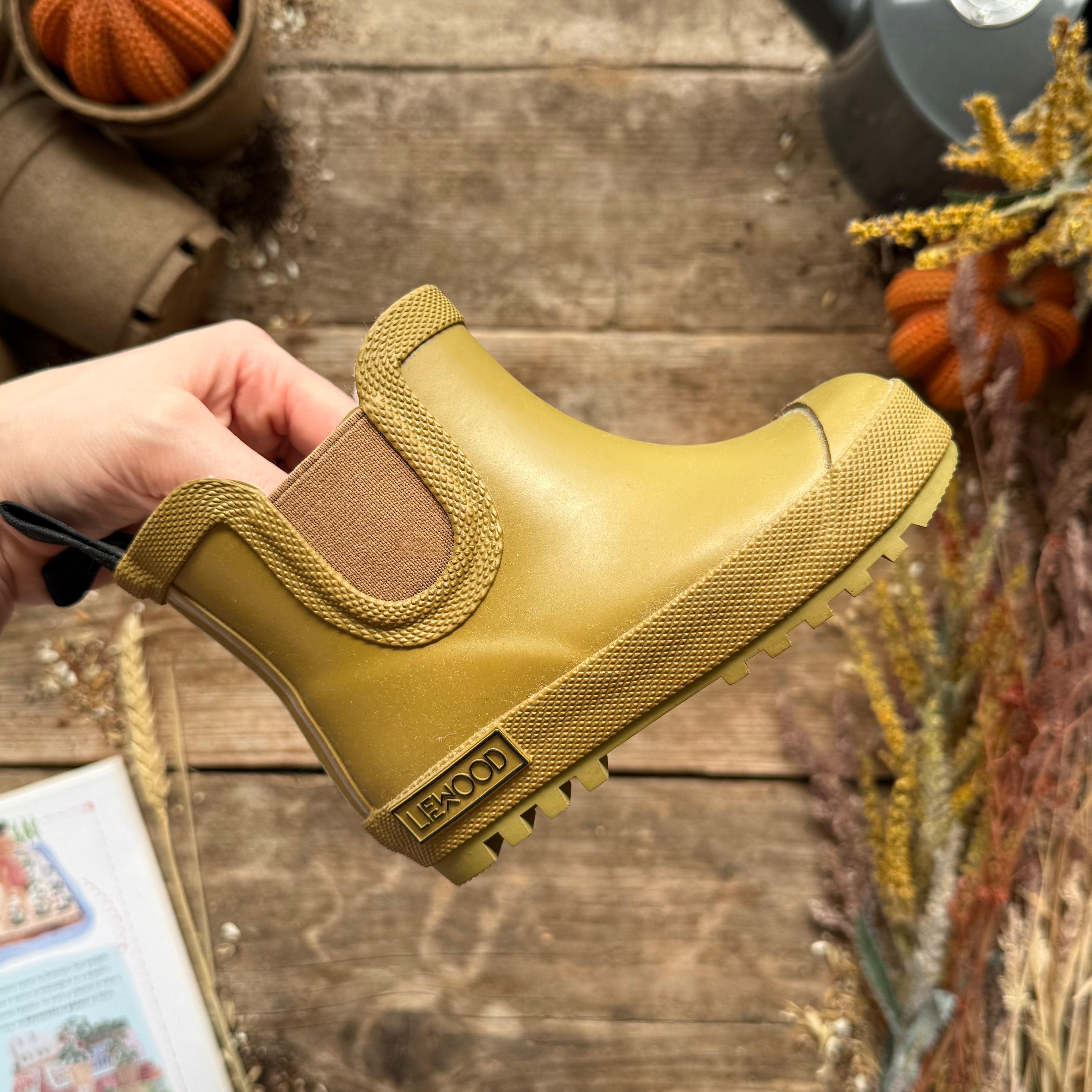 Ziggy Thermo Rain Boots | Golden Caramel – LoveBeeBaby