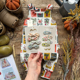 Spring Scalloped Clic Clacs