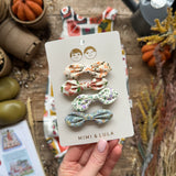 Flora Bow Clips