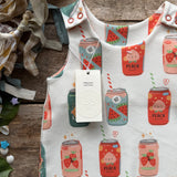 Soda Club Footed Romper | Ready To Post