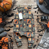 Spooky Stamps Long Romper | Ready To Post