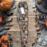 Spooky Stamps Slim Leggings | Stock