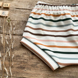 Spring Stripe Cuffed Shorts | SALE