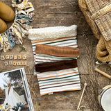 Spring Stripe Printed Snood | Ready To Post