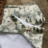 Stag Mountain Dribble Bib