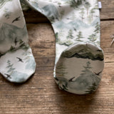 Stag Mountain Footed Romper