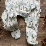 Stag Mountain Footed Romper