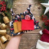 Starry Night Noel Knotted Hats