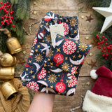 Starry Night Noel Slim Leggings