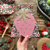 Strawberry Serve Bloomer Romper