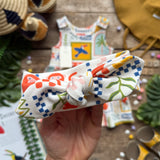 Summer Art Knot Bow Headband | Ready To Post