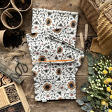 Sunflower Bee Printed Snood | SALE