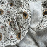 Sunflower Bee Organic Double Gauze Swaddle | BRAND NEW