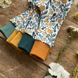 Sunlit Grove Slim Leggings