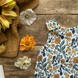 Sunlit Grove Short Romper