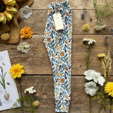 Sunlit Grove Slim Leggings