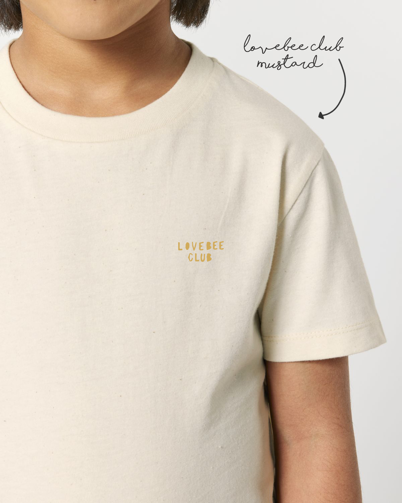 LoveBee Club T-Shirts | Natural Raw