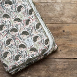 Hedgehog Hideaway Teddy Blanket