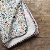 Botanical Sprigs Teddy Blanket