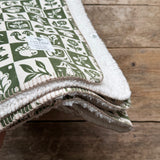 Foragers Quilt Teddy Blanket