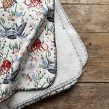 Sea Creatures Teddy Blanket