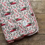 Holiday Truck Teddy Blanket | STOCK