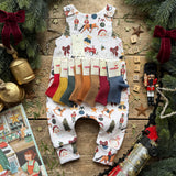 Teddy's Toy Box Long Romper