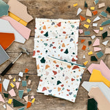 Terrazzo Printed Snood | Ready To Post